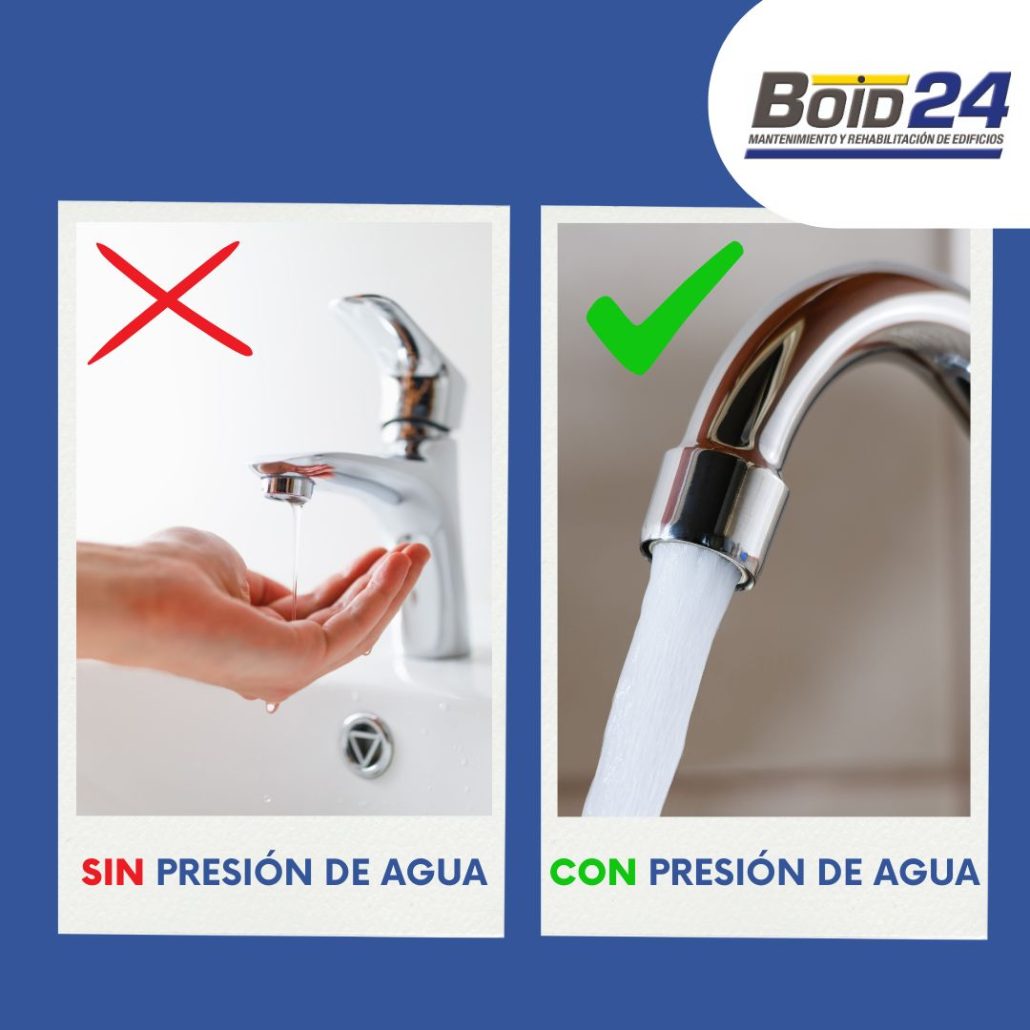 bomba de presion de agua